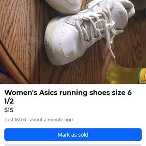 Asics Women's Athletic Shoes in White